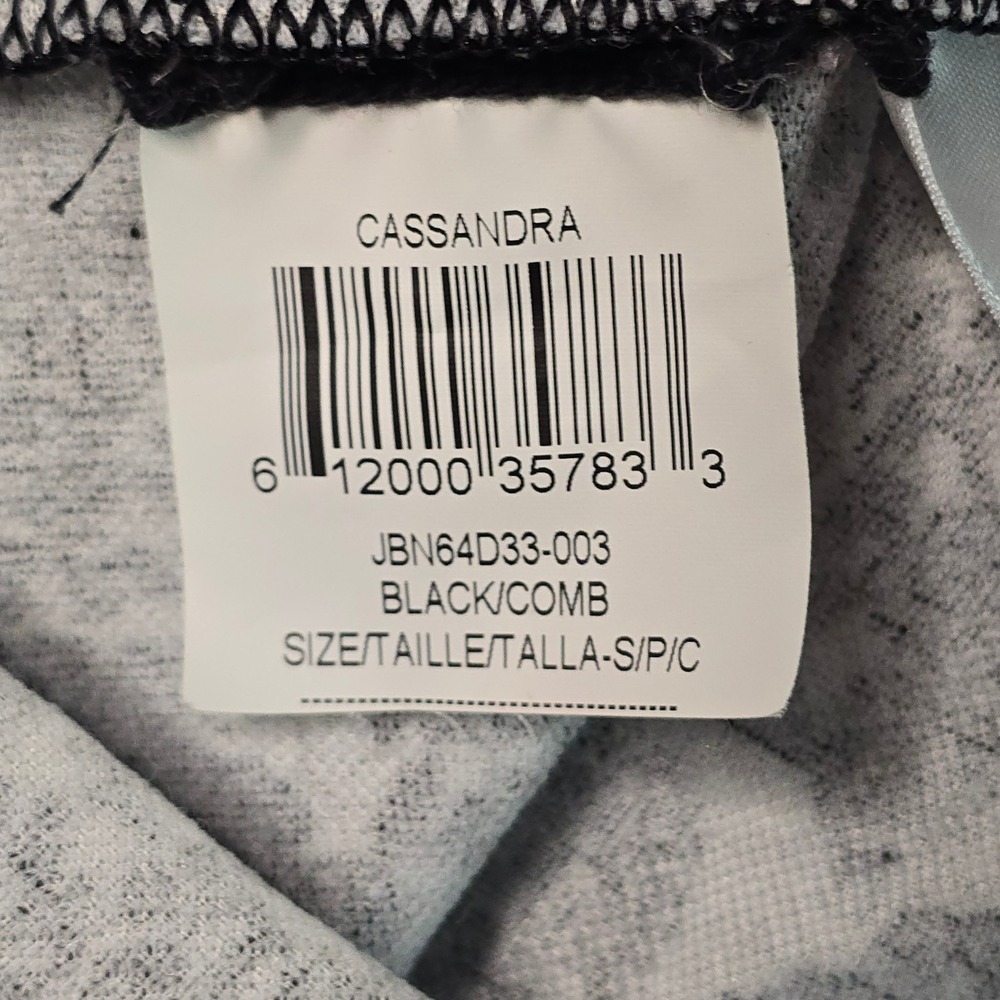 BCBGMAXAZRIA Dress Women Small Black White Abstract Print‎ Fit Flare Mini Modern - Picture 6 of 11